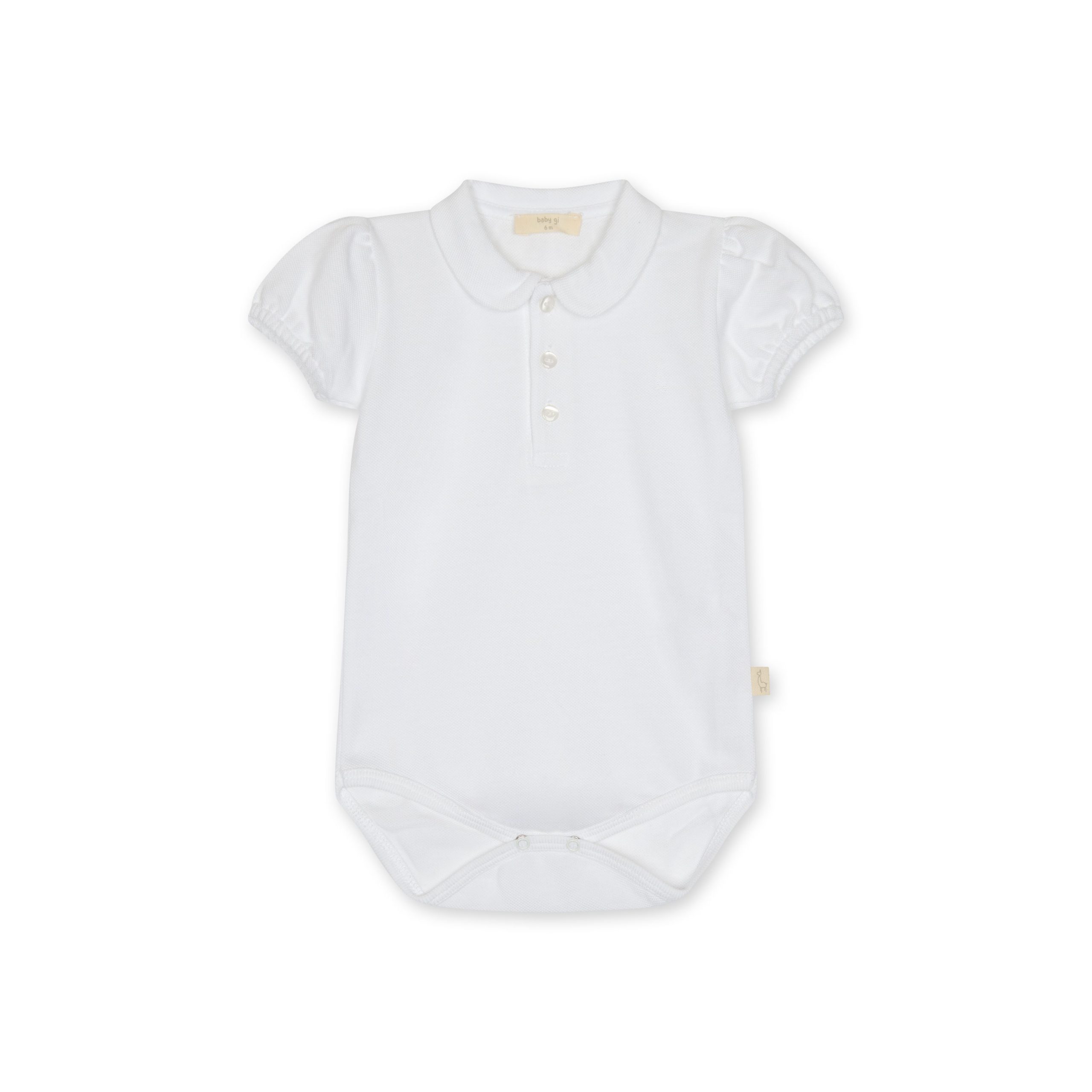 Body Polo Piquet bimba Baby Gi - immagine 3