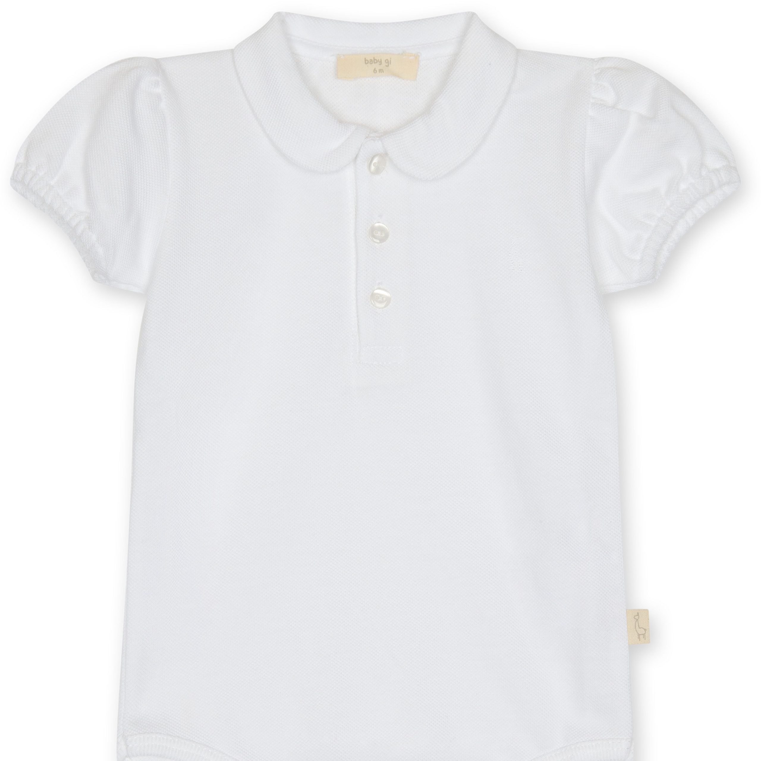 Body Polo Piquet bimba Baby Gi - immagine 4