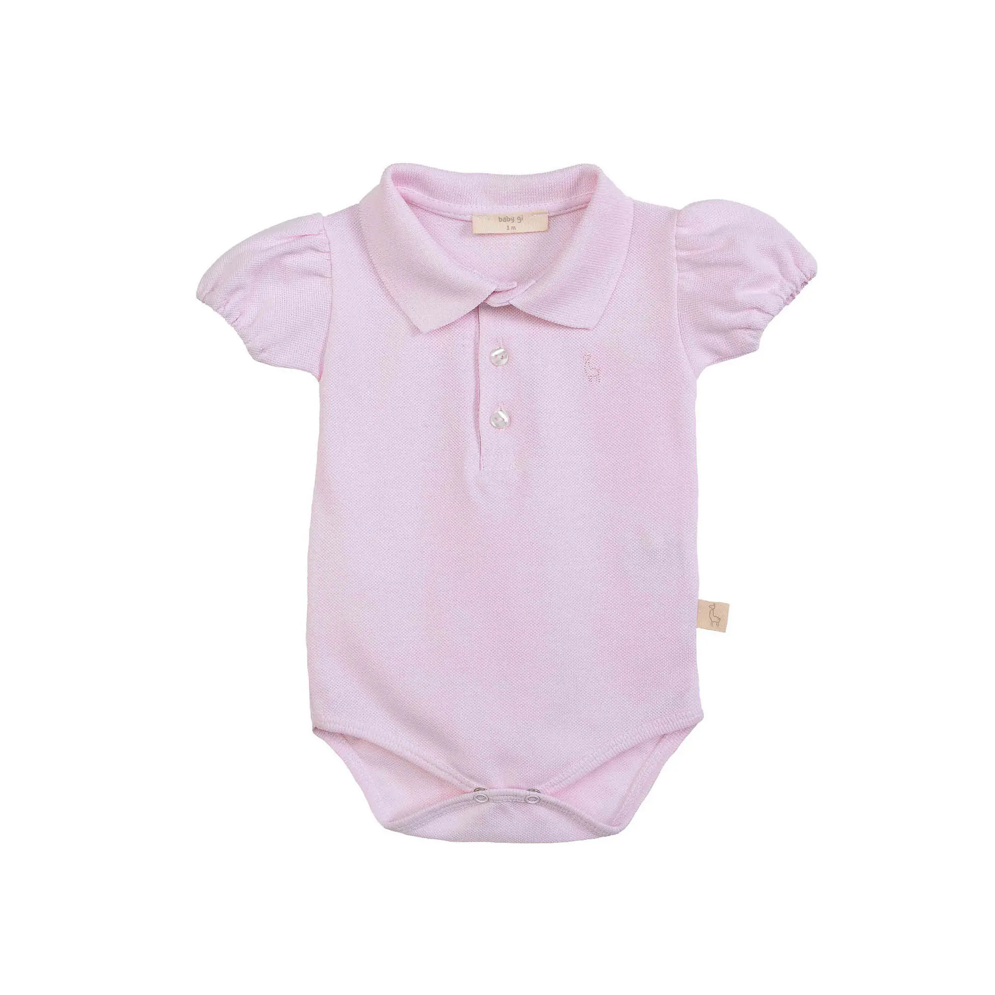 Body Polo Piquet bimba Baby Gi - immagine 2