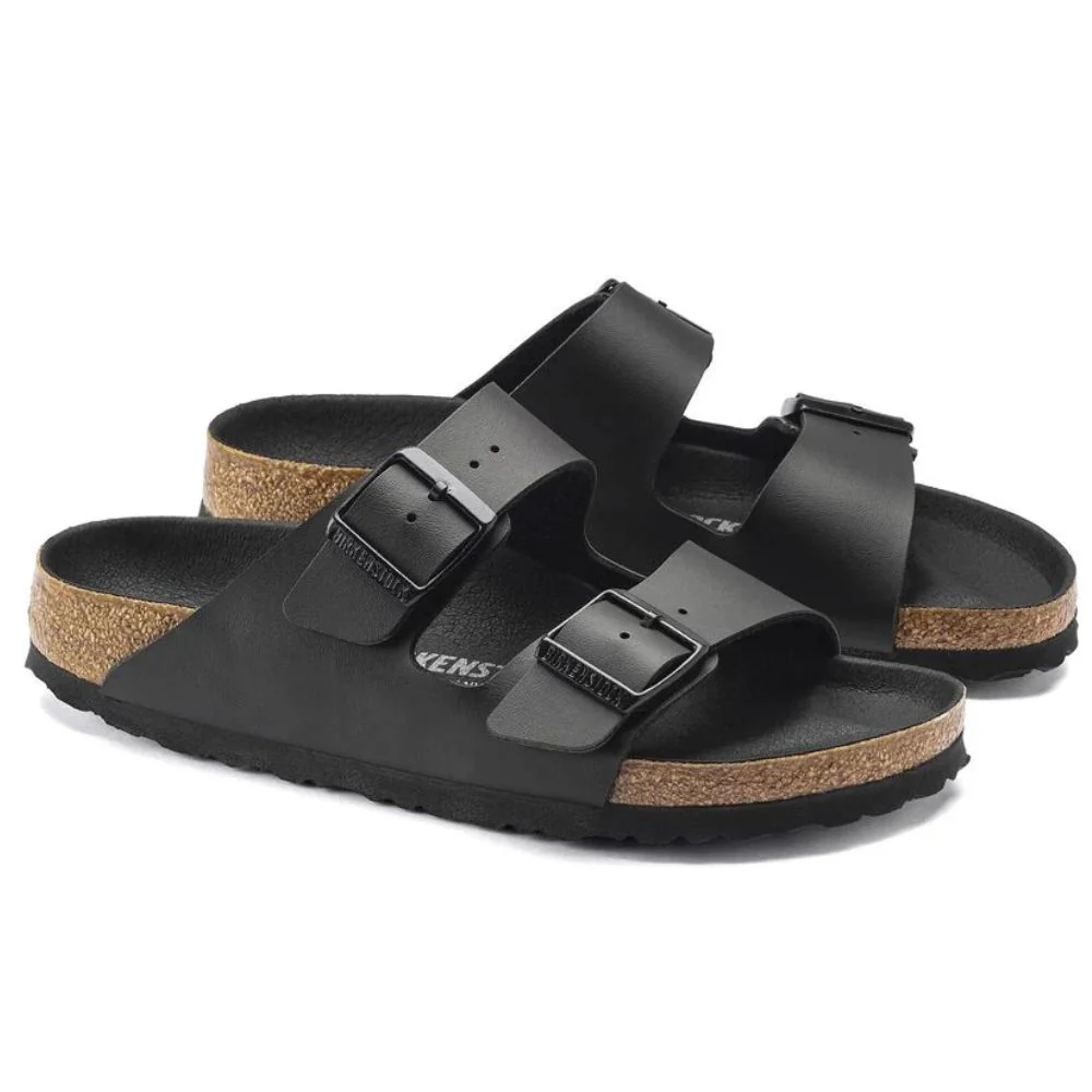 Birkenstock Arizona Triples Black uomo 1019069U - immagine 3