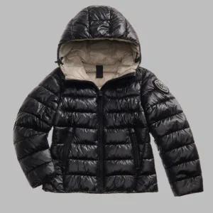 Blauer Giubbino a righe da bambina 25WBLGC02391