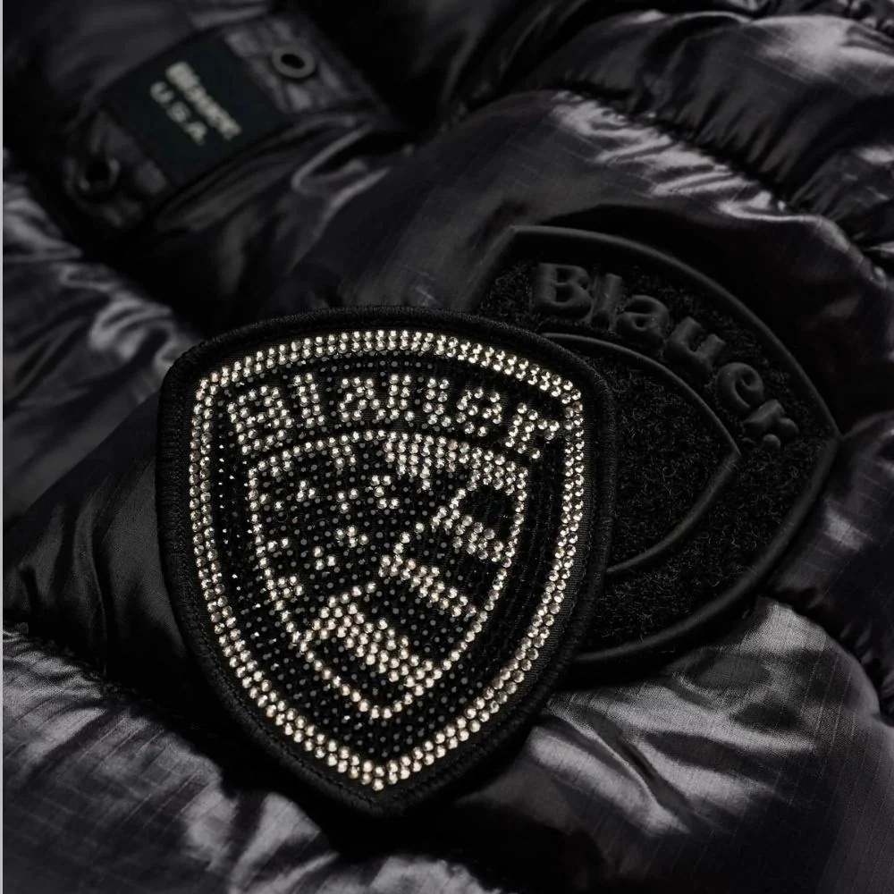 Blauer Giubbino a righe da bambina 25WBLGC02391 - immagine 3