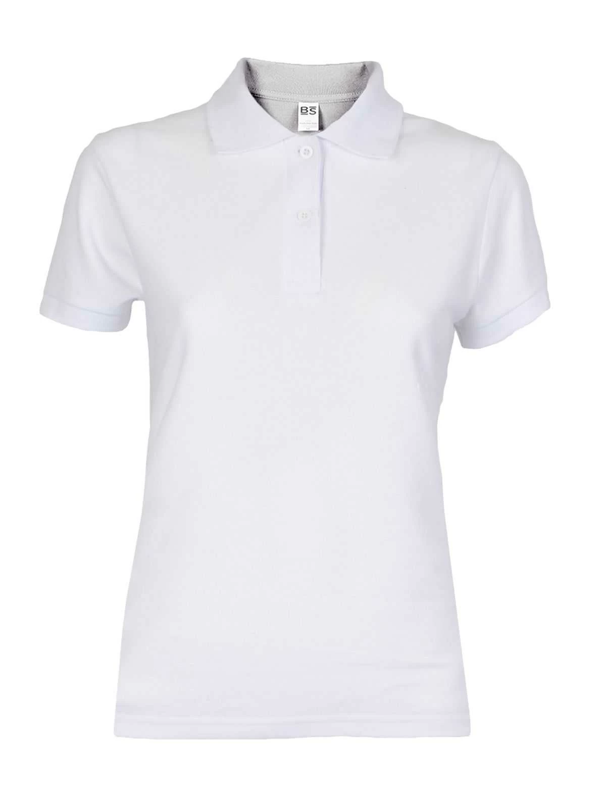 BSW201 Evolution Women BS | Polo Donna | Manica Corta | 100%Cotone - immagine 2