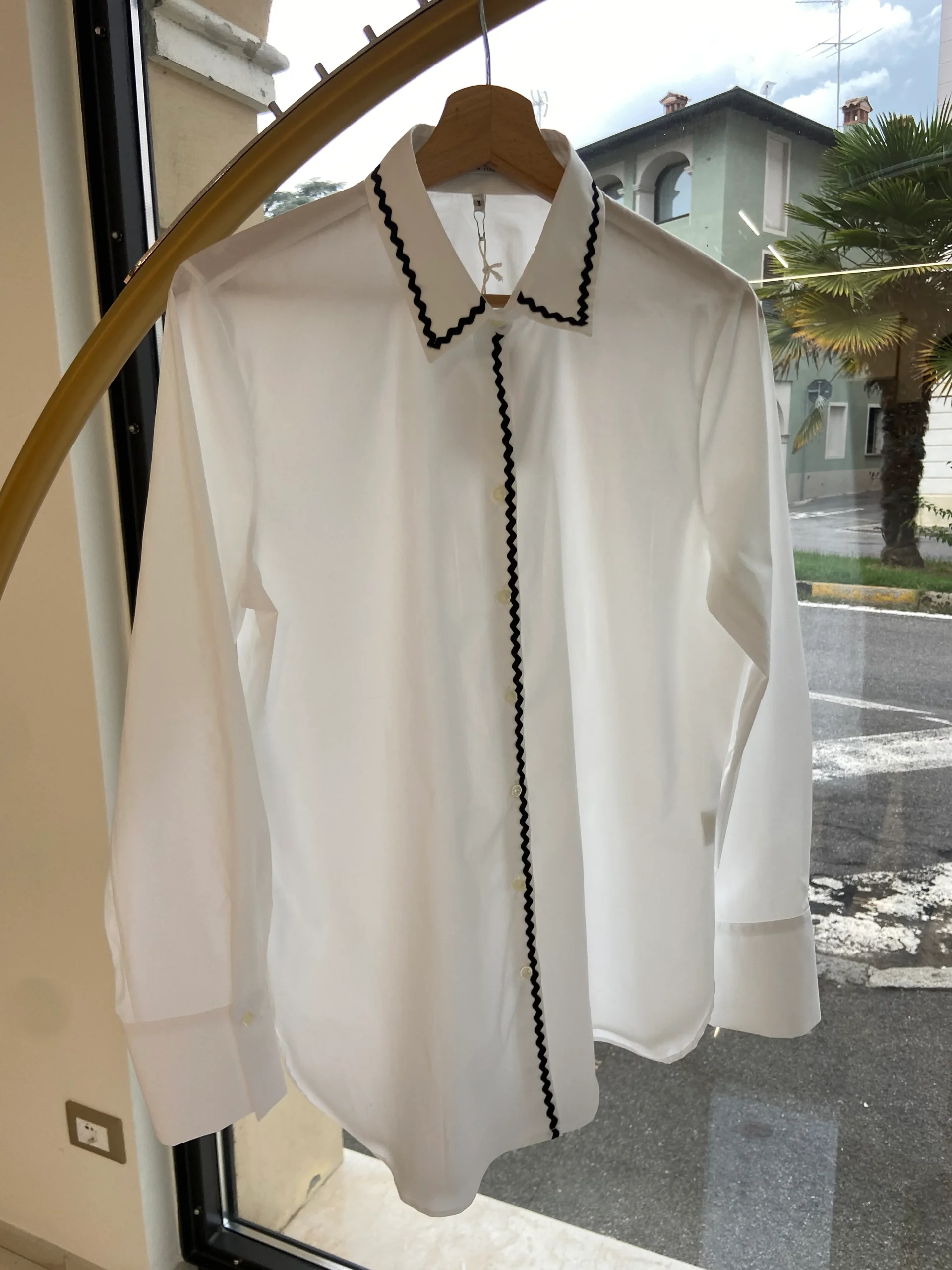 DANIEL & MAYER - CAMICIA RICAMO - BIANCO - immagine 9