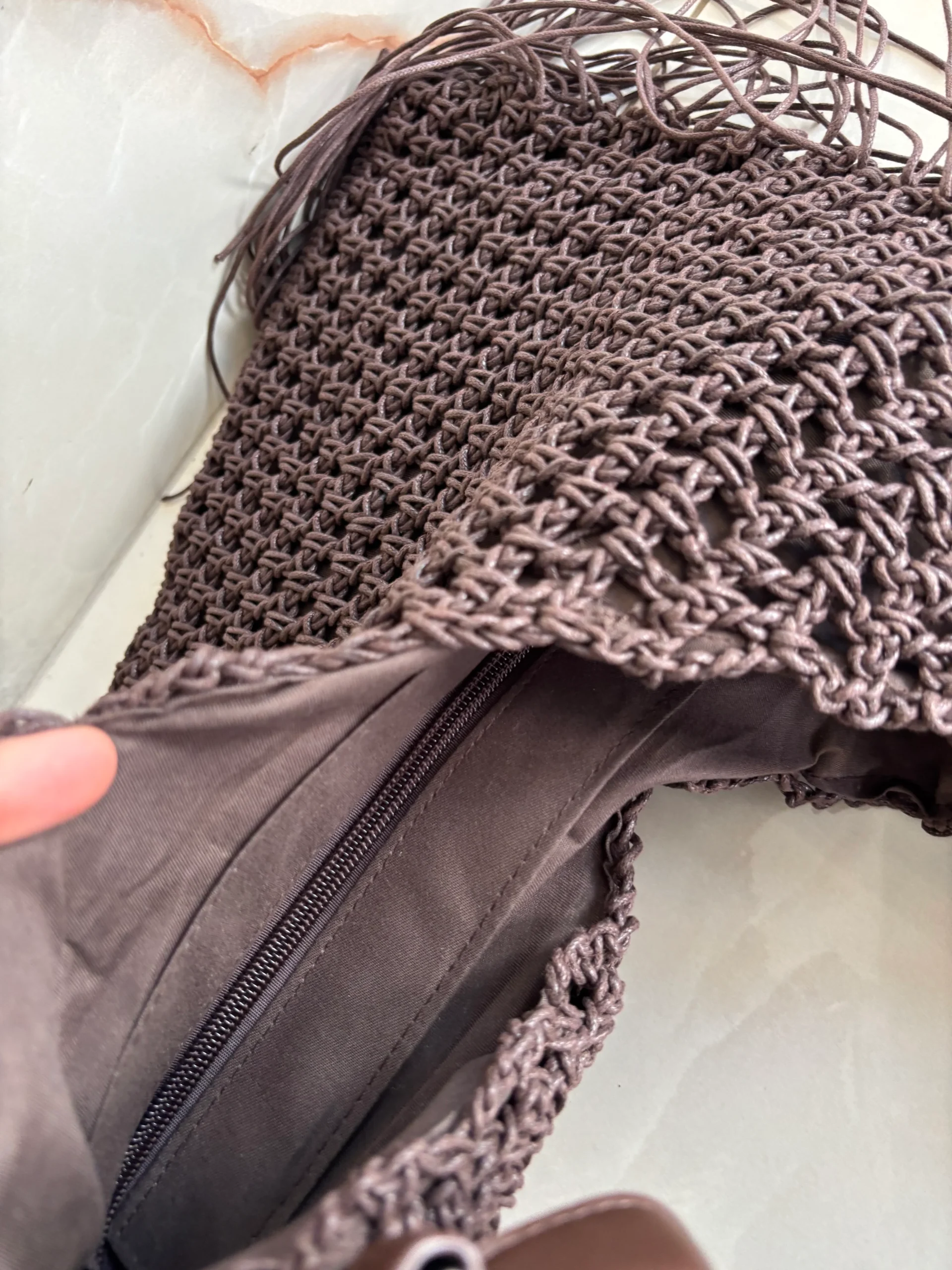 BORSA FRANGE - TESTA DI MORO - immagine 6