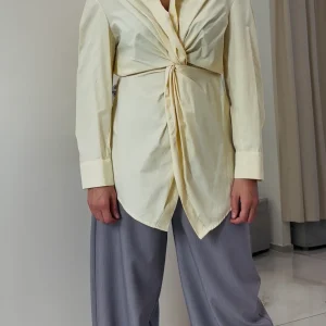 TENSIONE IN - CAMICIA NODO - GIALLA