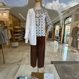 DANIEL & MAYER - CARDIGAN LUNGO - BIANCO