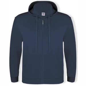 5866 Swz280 Keya | Felpa Zip Intera con Cappuccio | Uomo | 280gr/m2