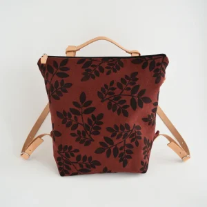 Zaino borsa CACTUS terra rossa foliage