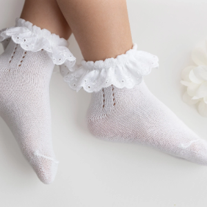 Calzino basso sangallo Meia Pata