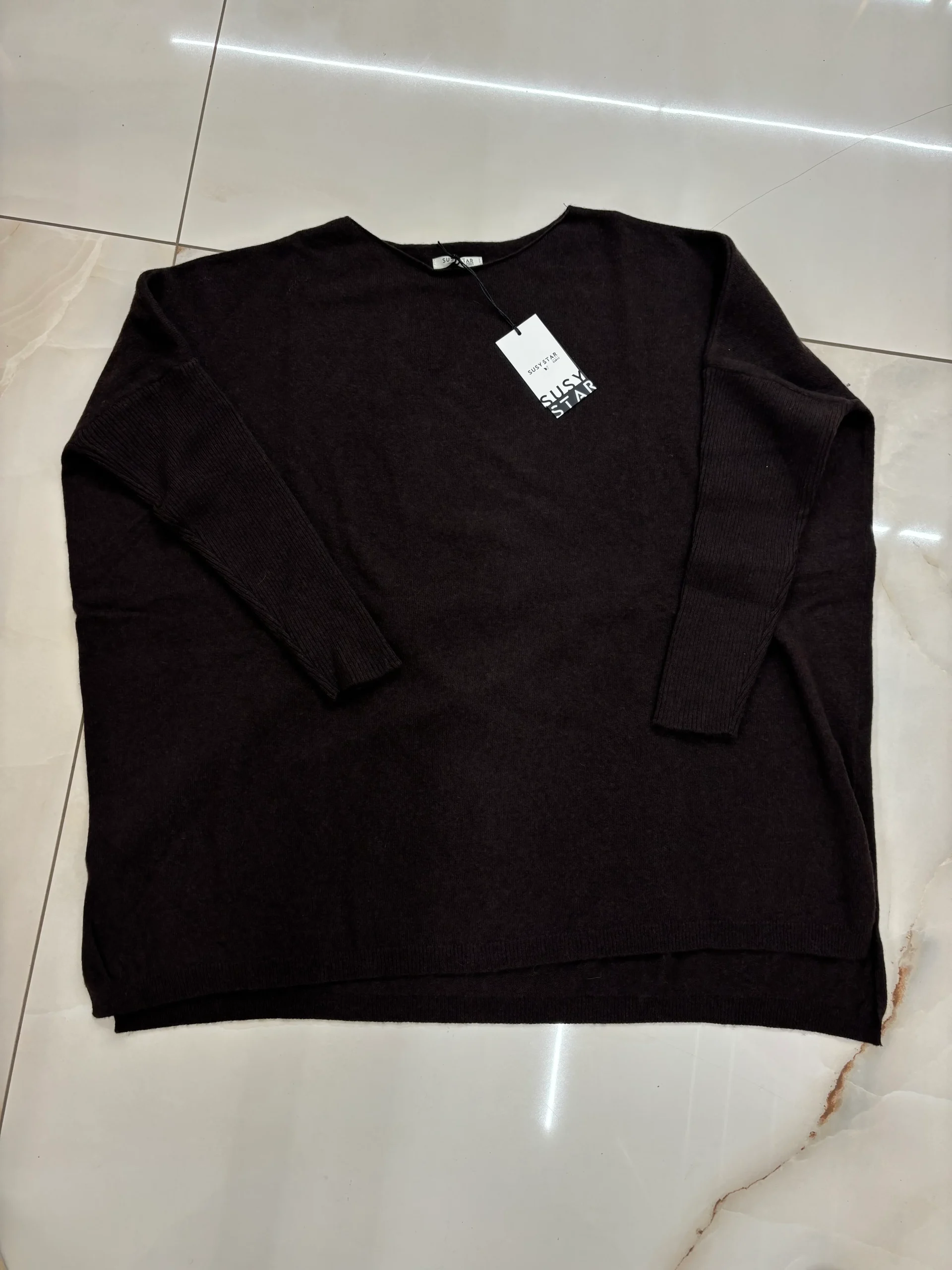 SUSY STAR - MAGLIONE BARCA OVER - MORO - immagine 2