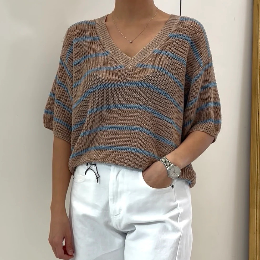 TENSIONE IN - MAGLIA RIGA - MANICA 3/4