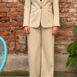 TENSIONE IN - GIACCA GESSATA - BEIGE