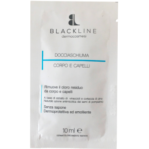 10 BUSTINE DI DOCCIASCHIUMA MONODOSE DA 10 ML BLACKLINE