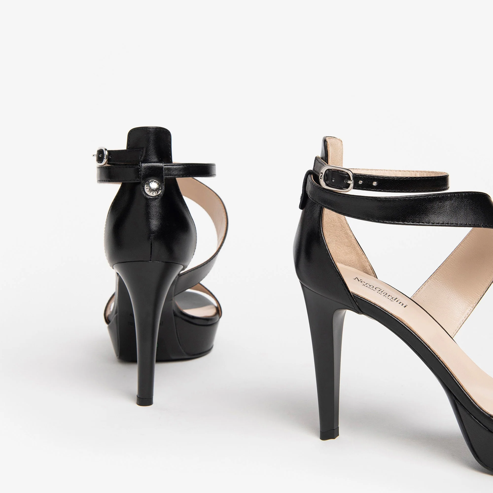 Sandali - NeroGiardini - E307231DE NERO - immagine 4