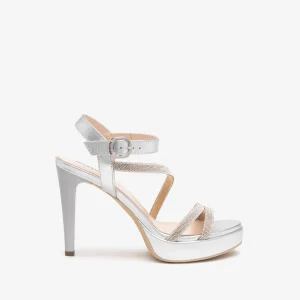 Sandali - NeroGiardini - E513150DE ARGENTO