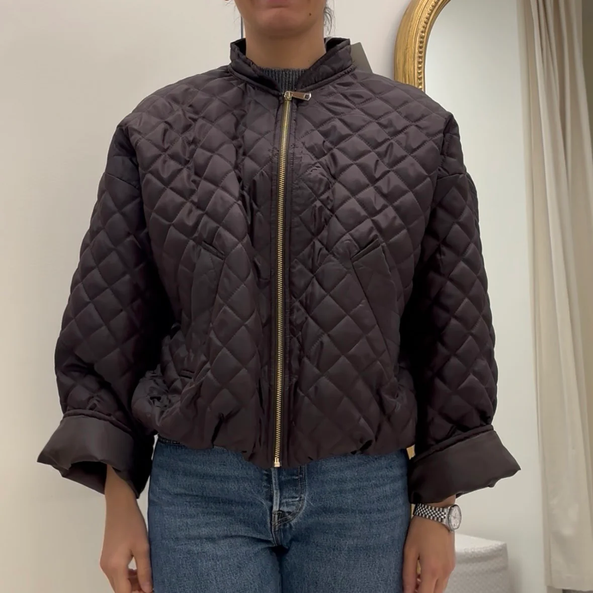 SUSY MIX - BOMBER TRAPUNTATO - MORO - immagine 8