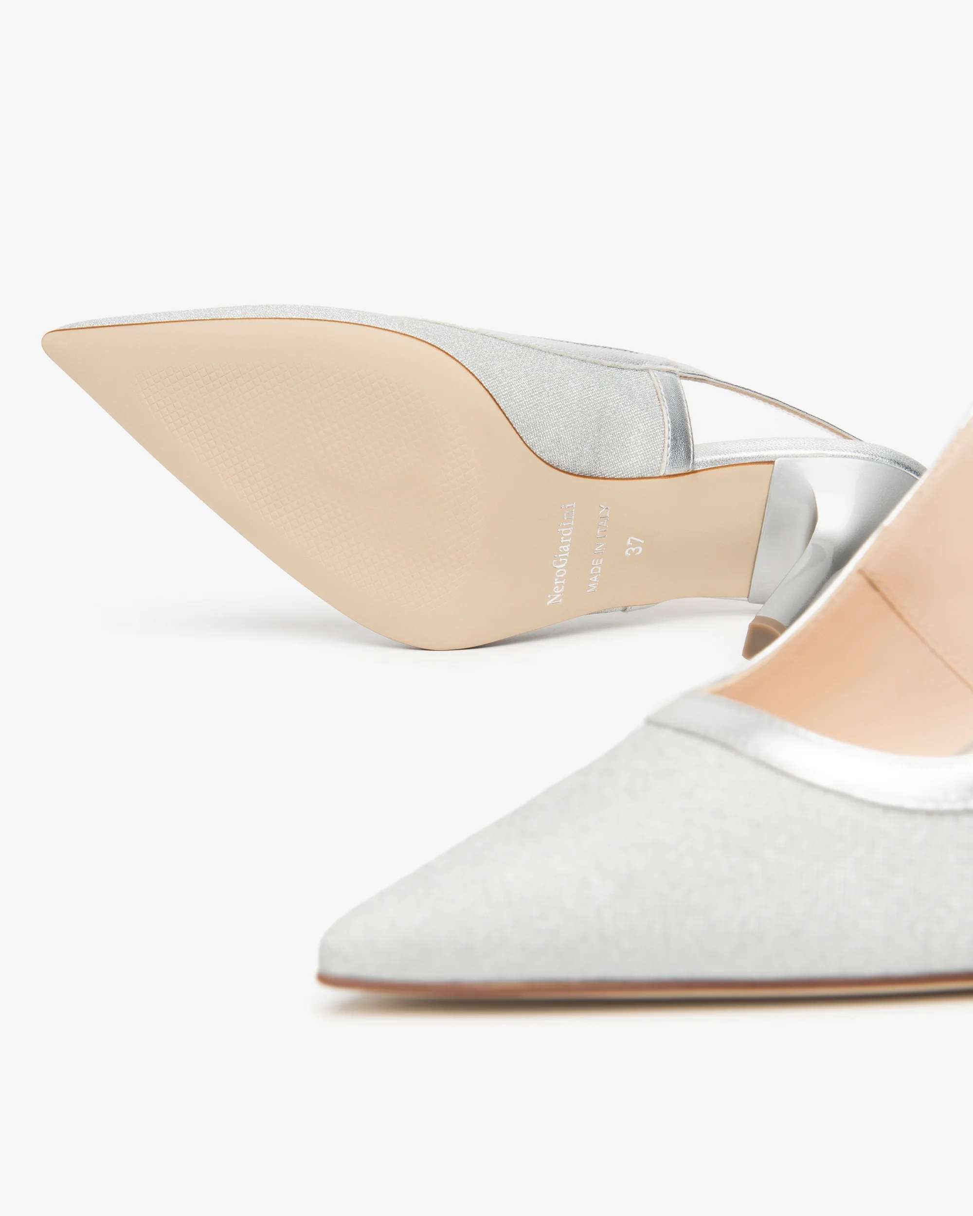 Décolleté - NeroGiardini - E615430DE ARGENTO - immagine 5