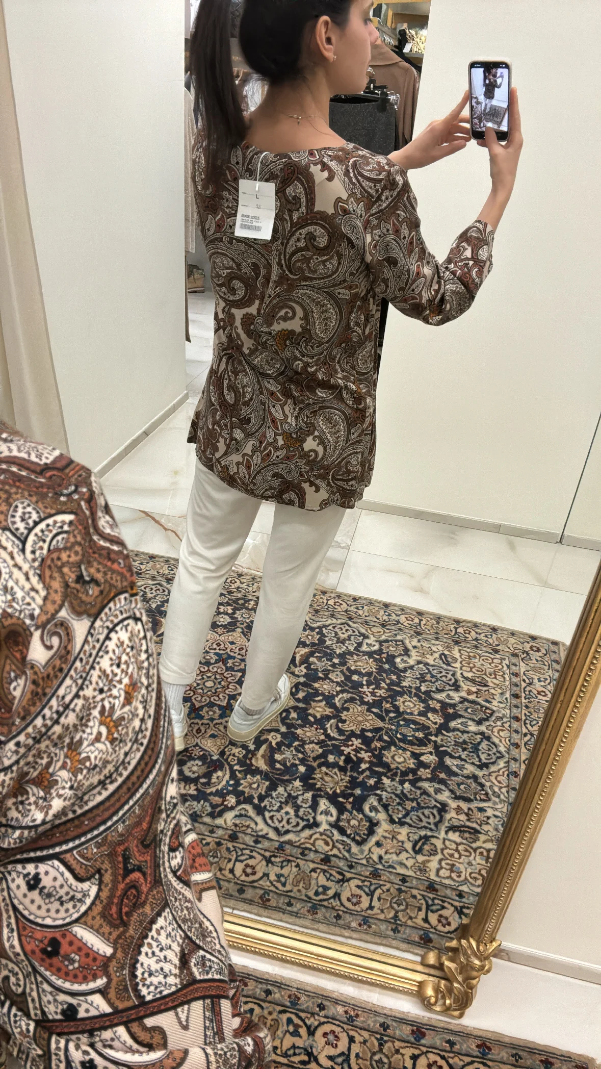 DANIEL & MAYER - MAGLIA DECORO - MARRONE - immagine 4