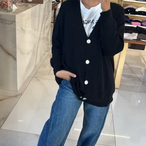 SUSY MIX - CARDIGAN ART. 570100 - NERO