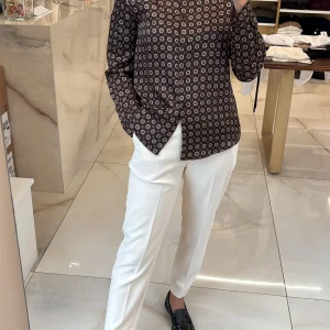 SUSY MIX - PANTALONE FLUIDO - BURRO