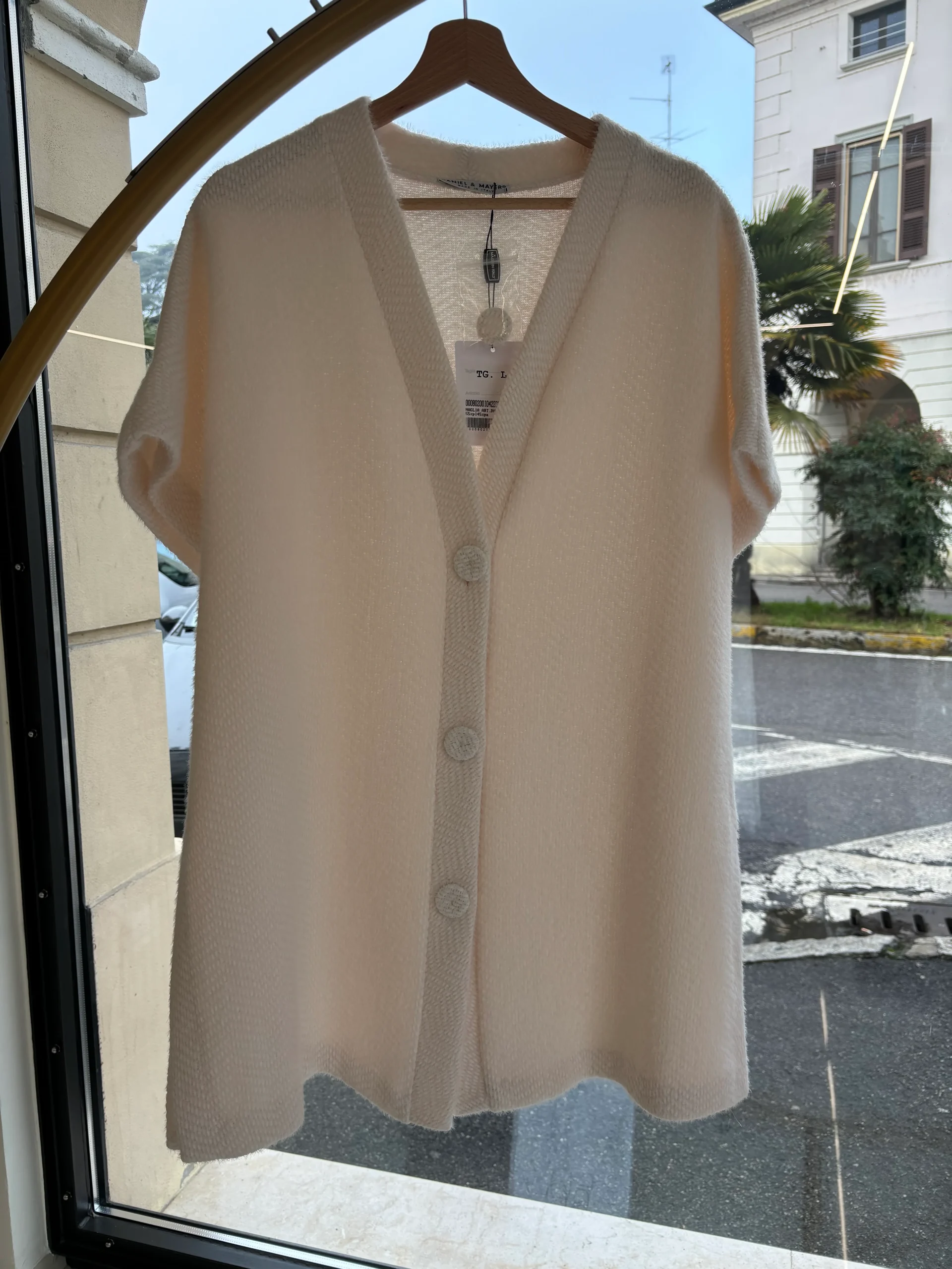 DANIEL & MAYER - CARDIGAN / CAPPA - BIANCO - immagine 6