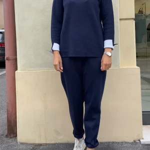 DANIEL & MAYER - MAGLIONE COD. AMETI - BLU NOTTE