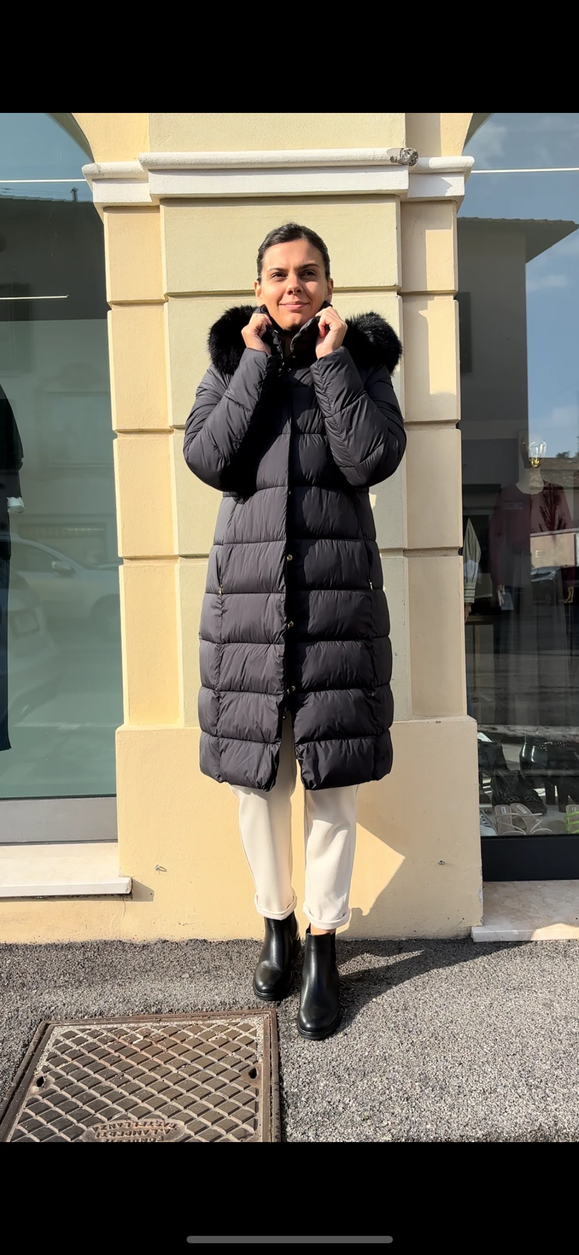 DANIEL & MAYER - GIUBBINO LUNGO - PREMIUM - NERO - immagine 5