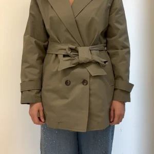 SUSY MIX - TRENCH - VERDE MILITARE