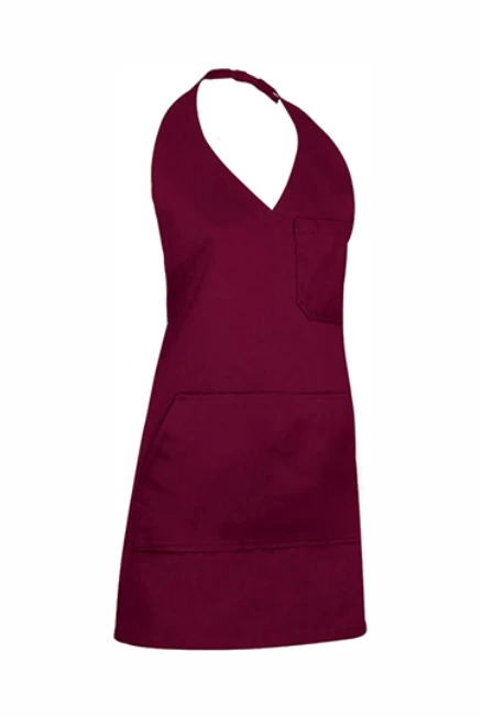 Bistrò Valento | Grembiule scollo a V | con Regolazione | 210 gr/m2 - immagine 4