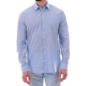 Guess camicia da uomo con logo all over M5RH05WFXX1