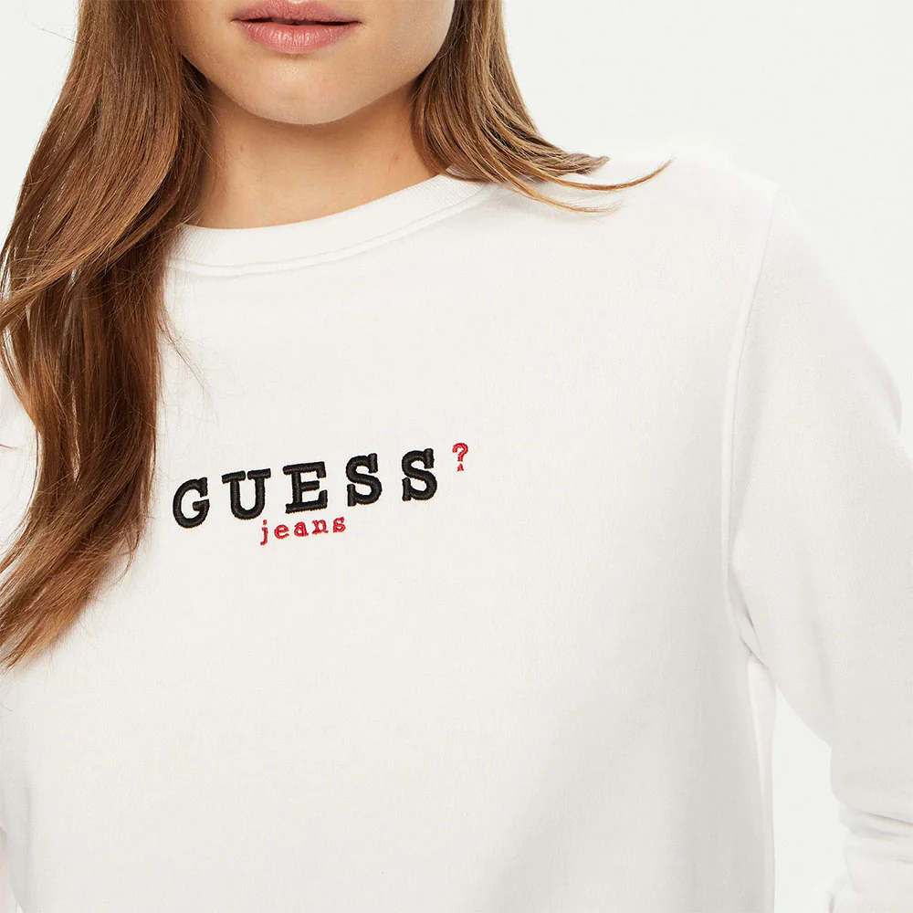 Guess Felpa da donna con logo ricamato W5RQ28K68I4 - immagine 3