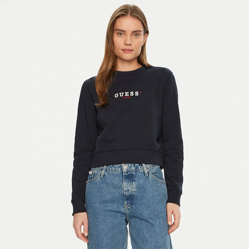 Guess Felpa da donna con logo ricamato W5RQ28K68I4 - immagine 5