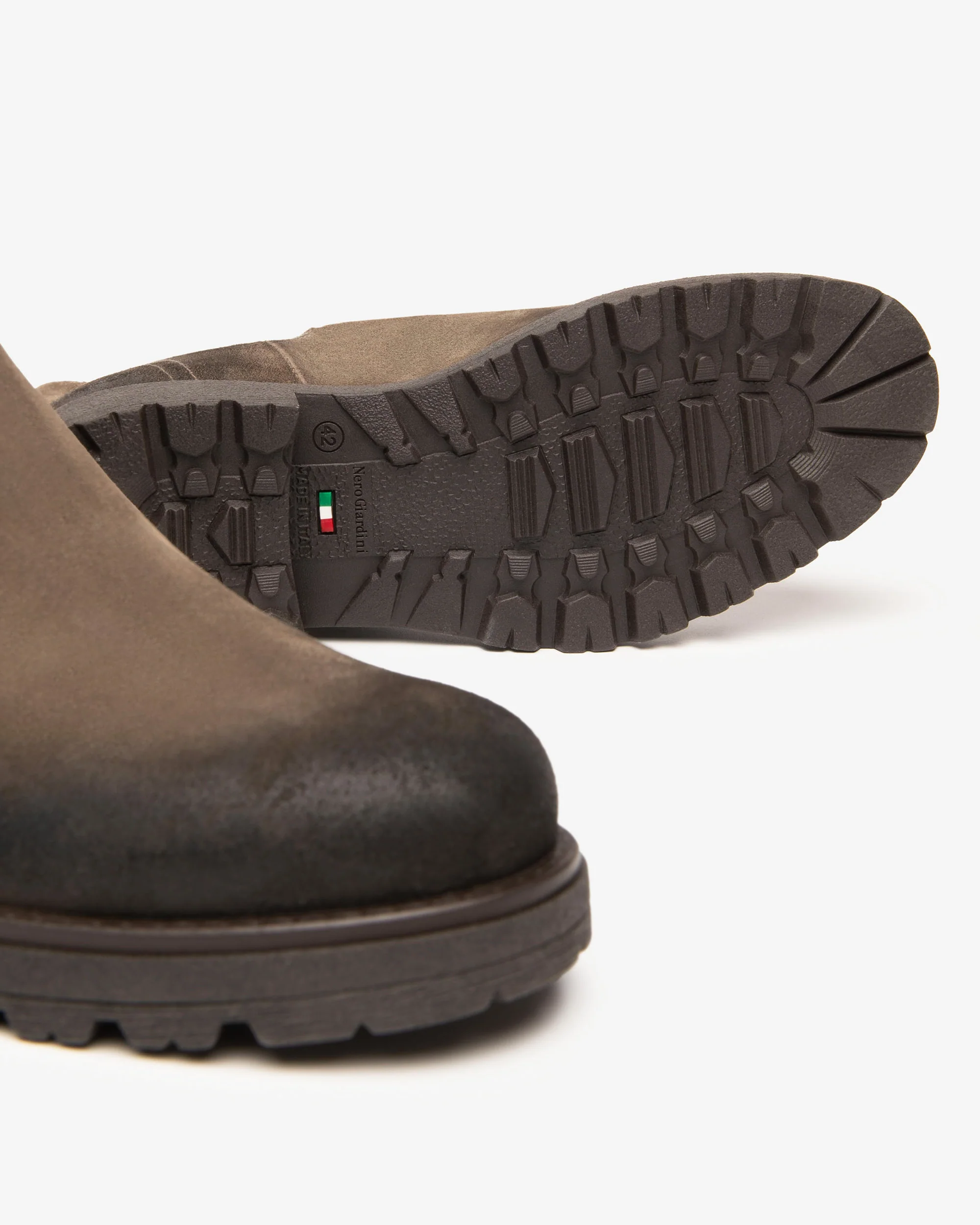 UOMO - Stivaletto - NeroGiardini - I501012U ARGILLA - immagine 5