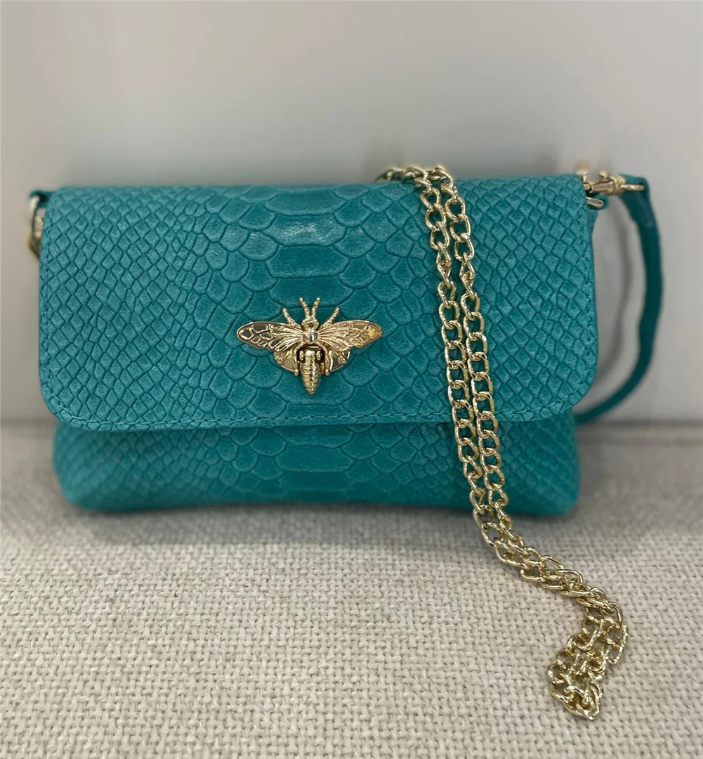 Borsetta Apina Con Tracolla Dorata - Divisione Chickster's cod. M3517 - immagine 6