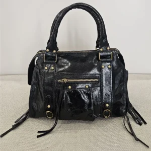 Borsa In Pelle Grande Con Tracolla Lung.31 Cm H. 21 Cm - Divisione Chickster's cod. M3560