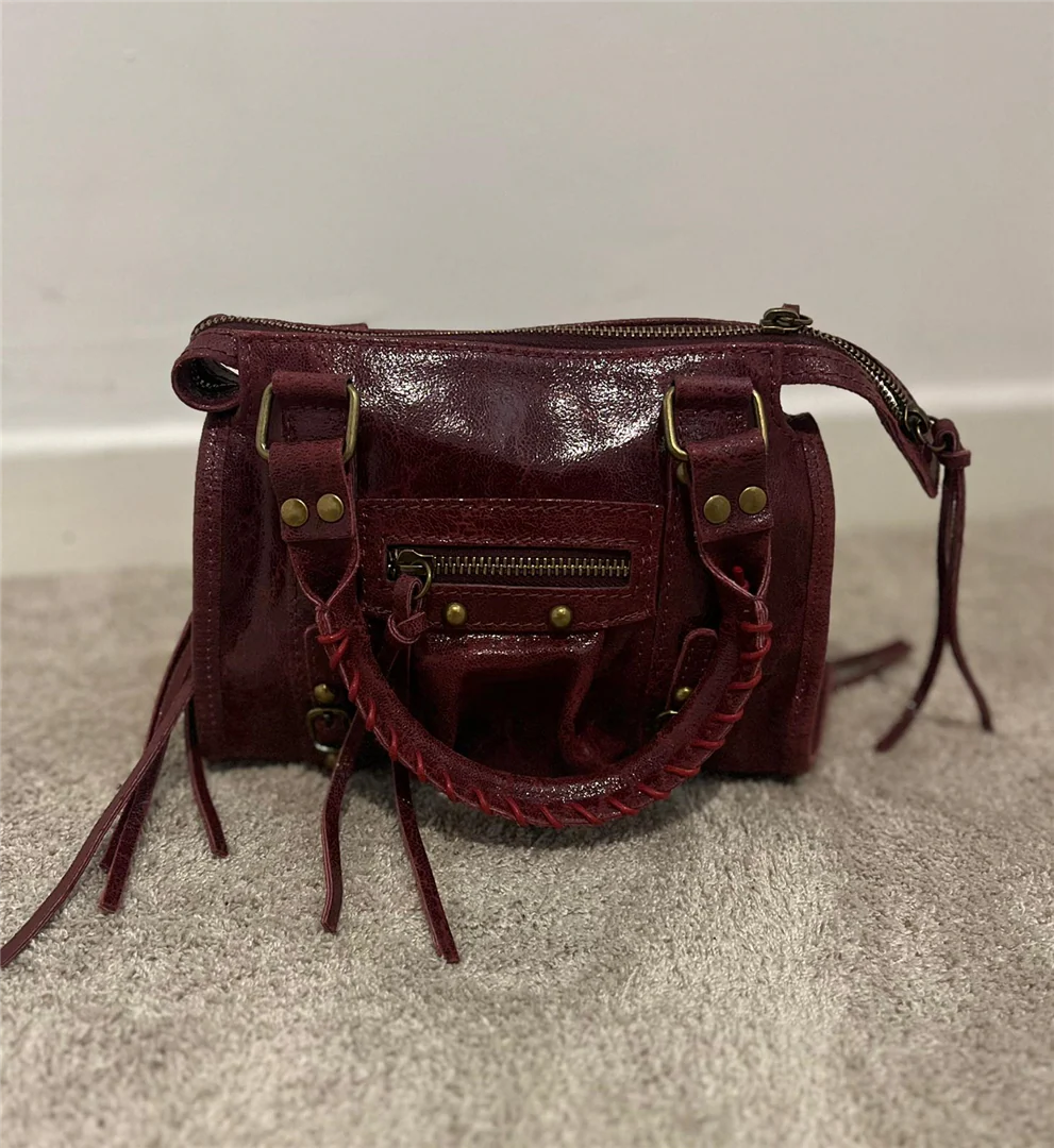 Borsa In Pelle Con Tracolla - Divisione Chickster's cod. M3516 - immagine 8