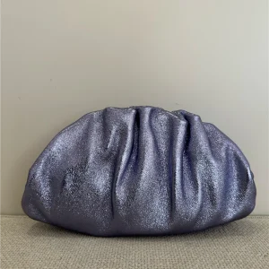 Borsa Pasticcino Piccola Laminata Con Tracolla Dorata - Divisione Chickster's cod. M3540