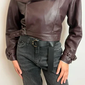 Chiodo In Vera Pelle100% - Souvenir cod. M38O0171