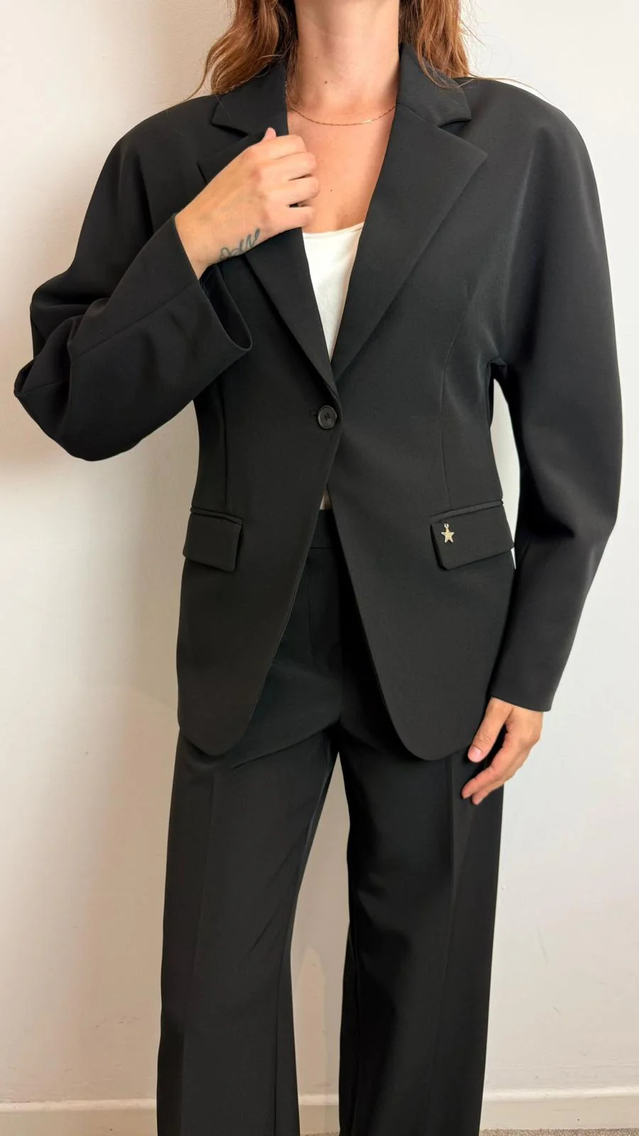 Blazer Con Maniche Baloon - Souvenir cod. W38S0236 - immagine 4