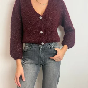 Cardigan Con Bottoni Gioiello - Souvenir cod. B38D0049