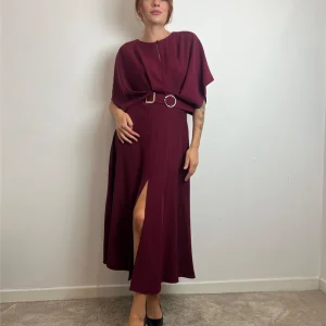 Abito Lungo Con Cintura - Imperial cod. AFSVKJKC