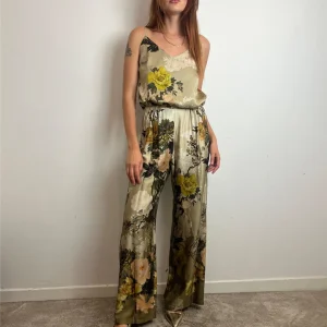 Pantaloni Palazzo A Vita Alta Stampati - Imperial cod. P6B2KJF