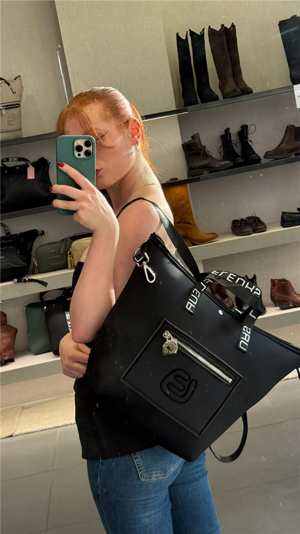 Zaino Anita Med Tekno Fabric - La Fille Des Fleurs cod. ANITAMEDTF17