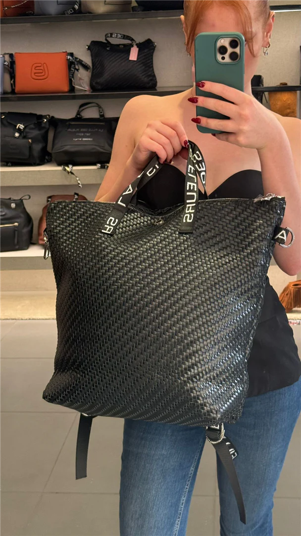 Zaino Anita Intrecciato - La Fille Des Fleurs cod. ANITAINT17 - immagine 7