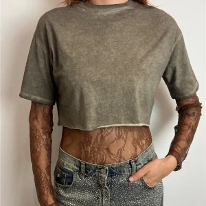 Body In Pizzo E Maglia Crop - Haveone cod. BMA_P018