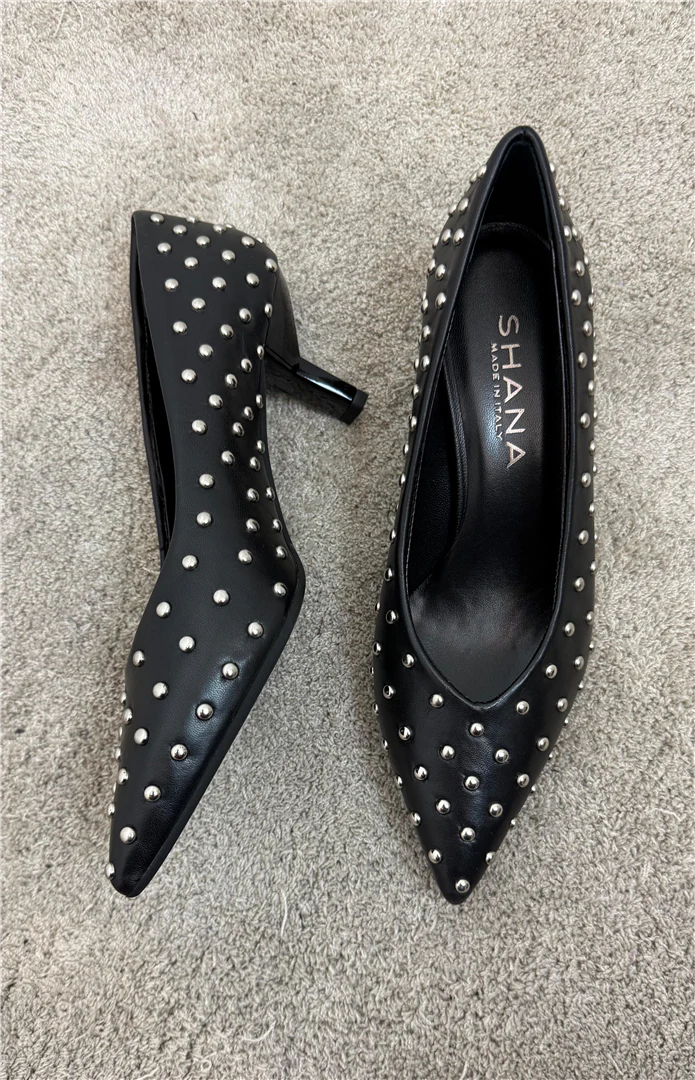 Decollete Con Borchie Tacco Cm 7 - Shana cod. TED 842/50