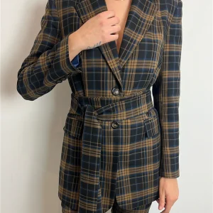 Blazer Check Con Cintura Silence - Silence Limited cod. SLGI003