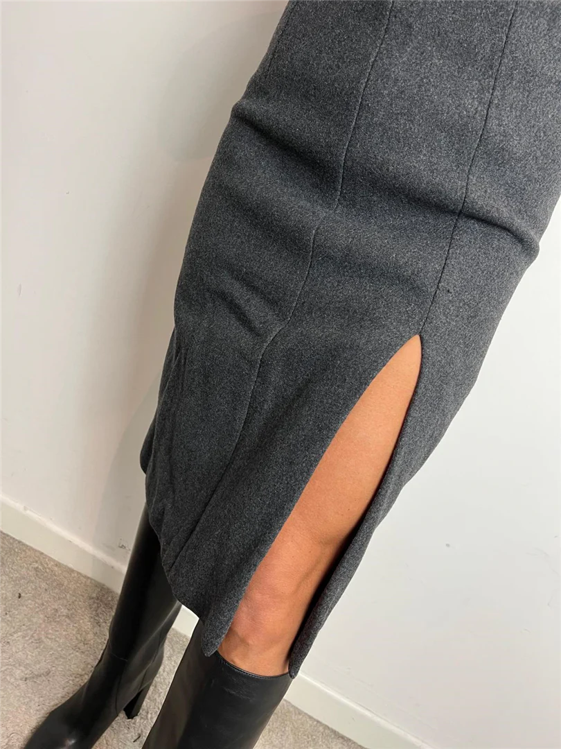 Gonna A Tubino In Lana Grace & Mila - Grace & Mila Paris cod. FW2523014 - immagine 4