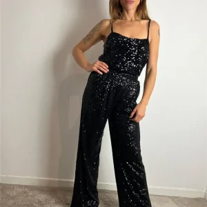 Pantalone Ampio Con Elatico In Vita E Paillettes Grace & Mila - Grace & Mila Paris cod. FW2523026